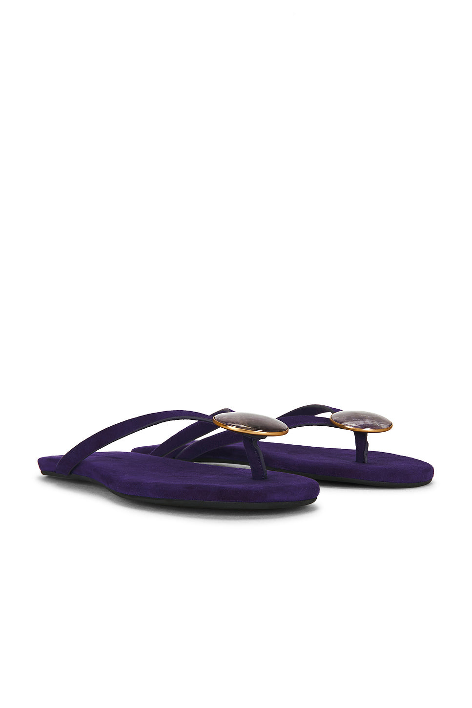 Aura Quartz Suede Flip Flop