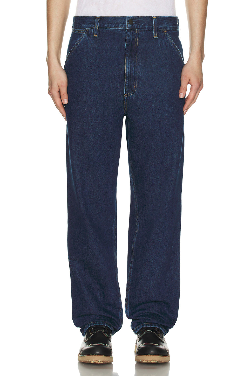 Single Knee Jeans
