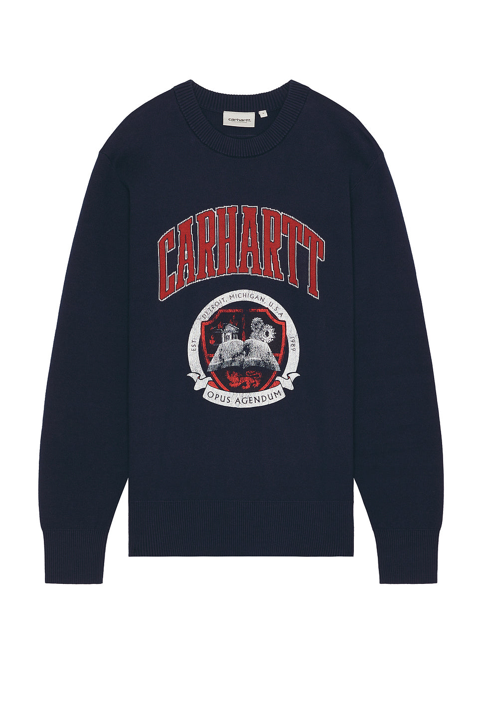 Library College Crew Neck Sweatshirt