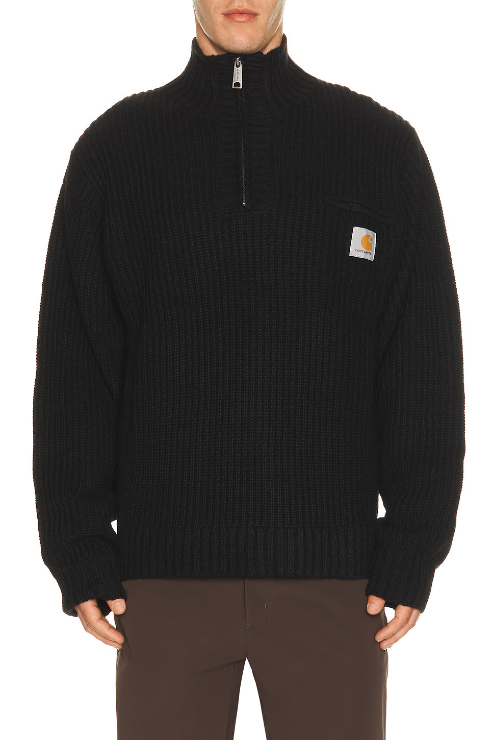 Detroit Half Zip Sweater