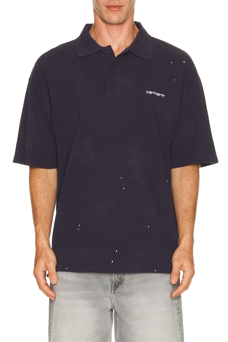 Short Sleeve Painter Polo