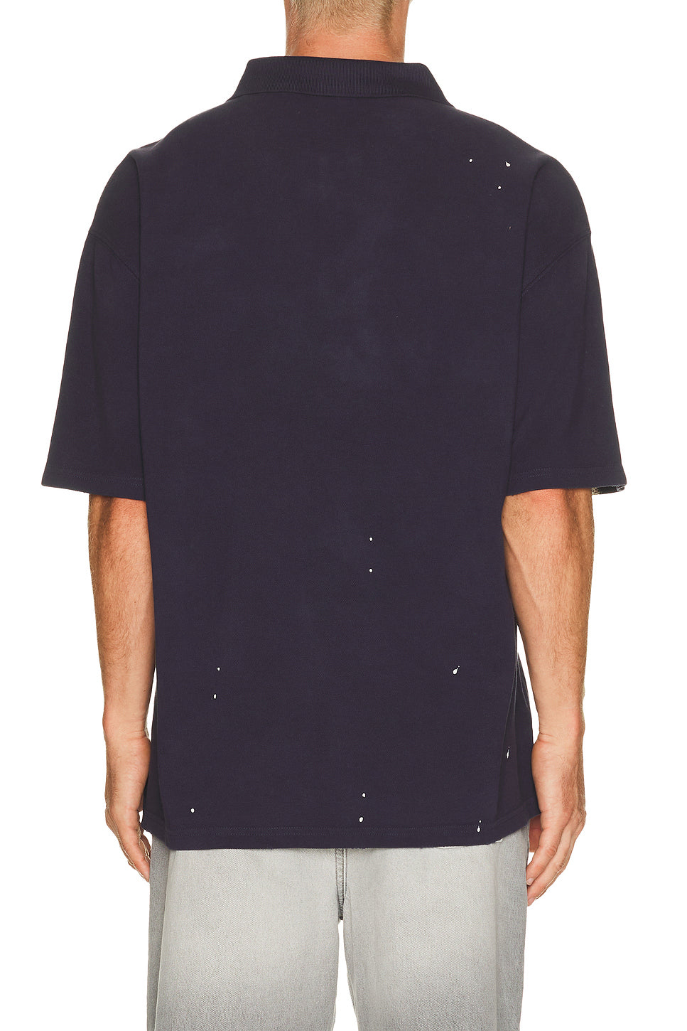 Short Sleeve Painter Polo