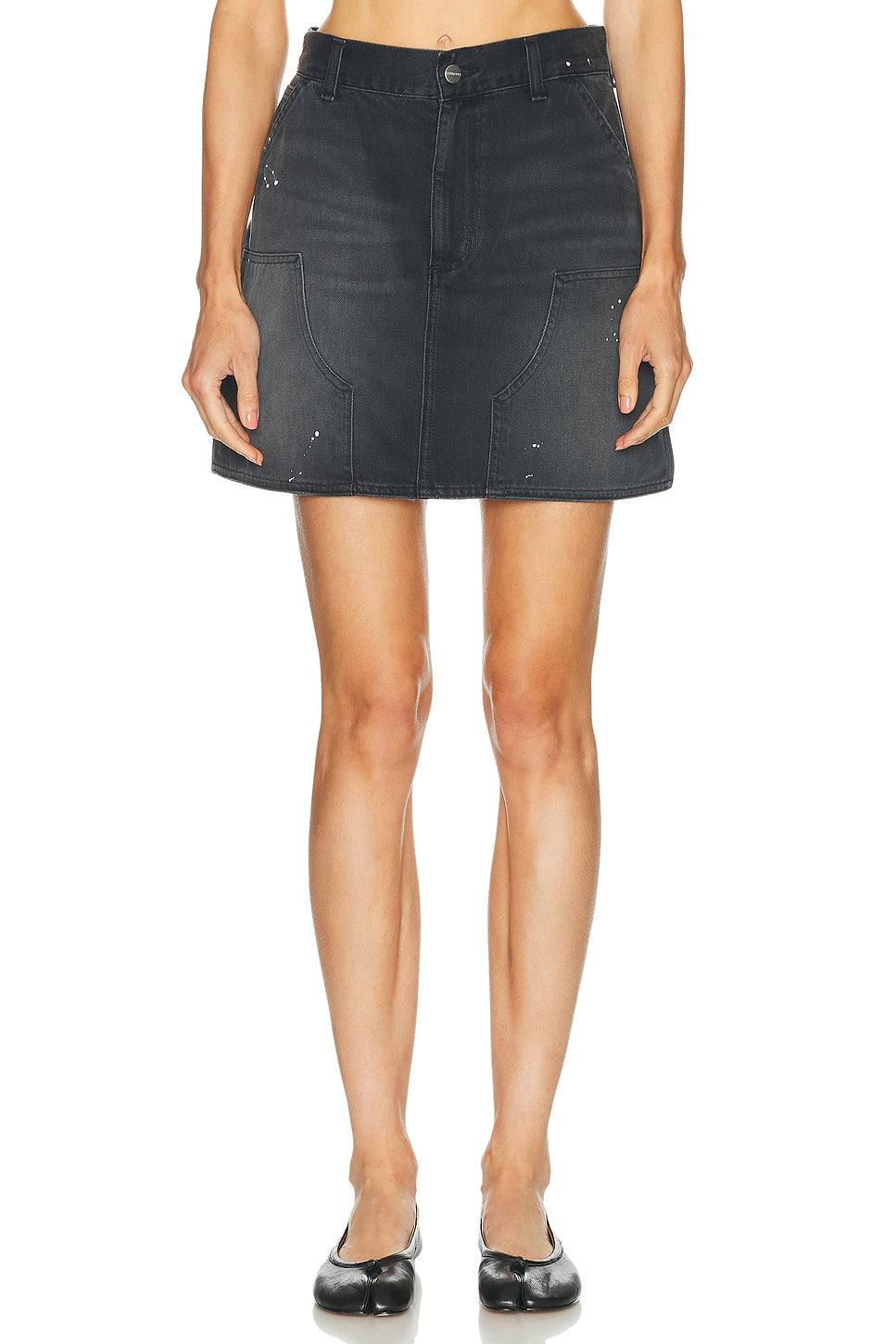 Maeve Double Knee Mini Skirt