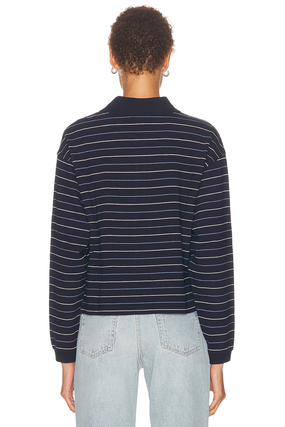 Long Sleeve Mabel Polo Top