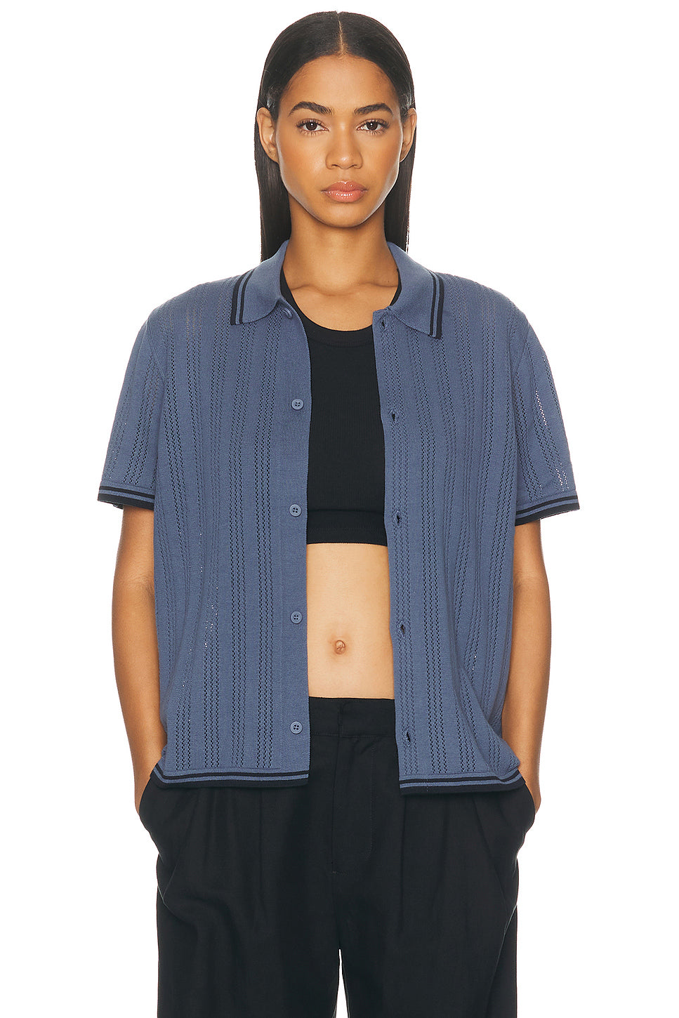 Short Sleeve Ramsey Knit Shirt
