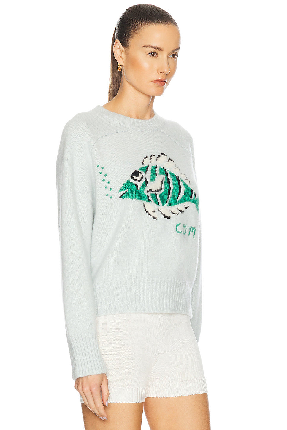 Hawaiian Fish Cashmere Pullover
