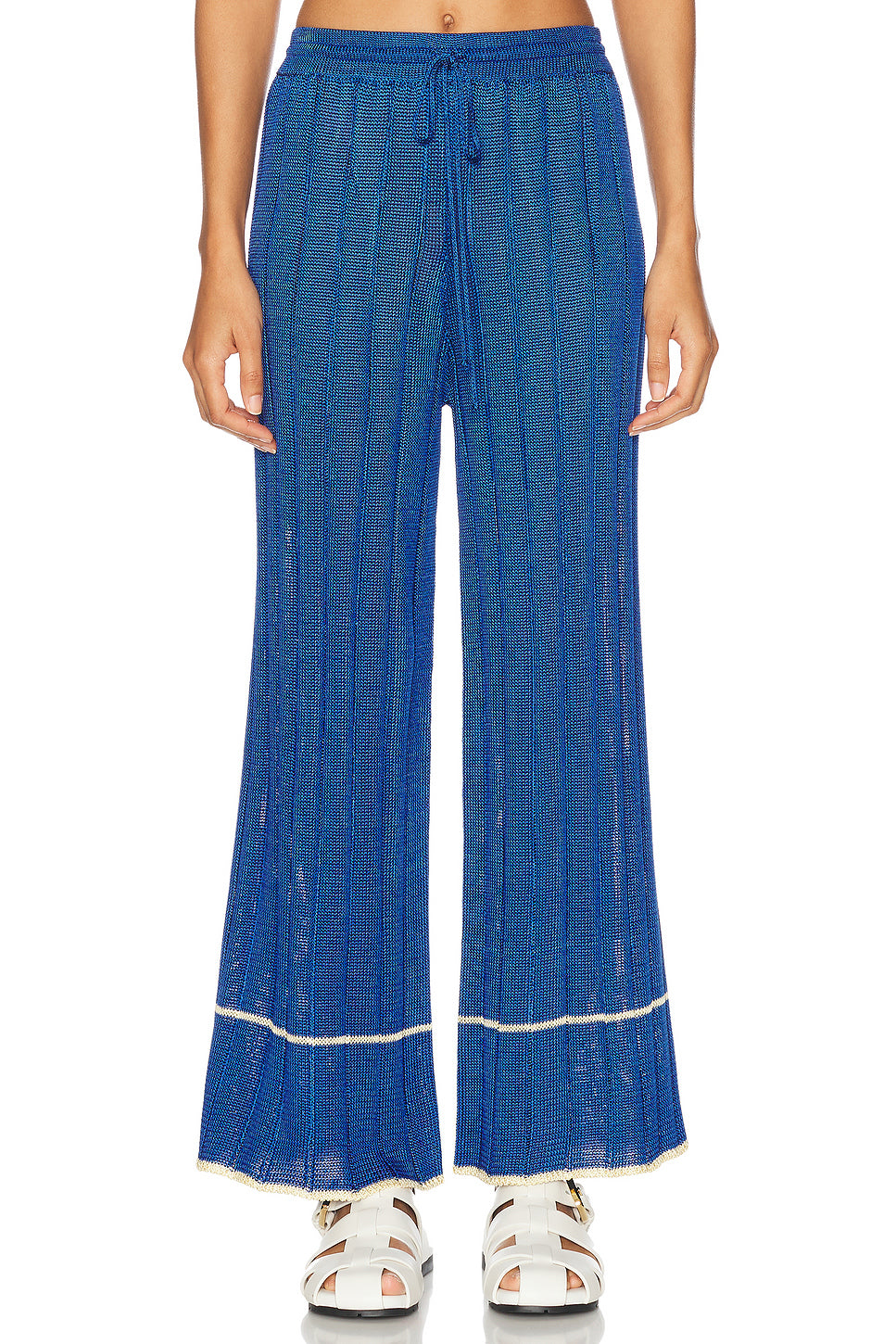 Wide Rib Pajama Pant