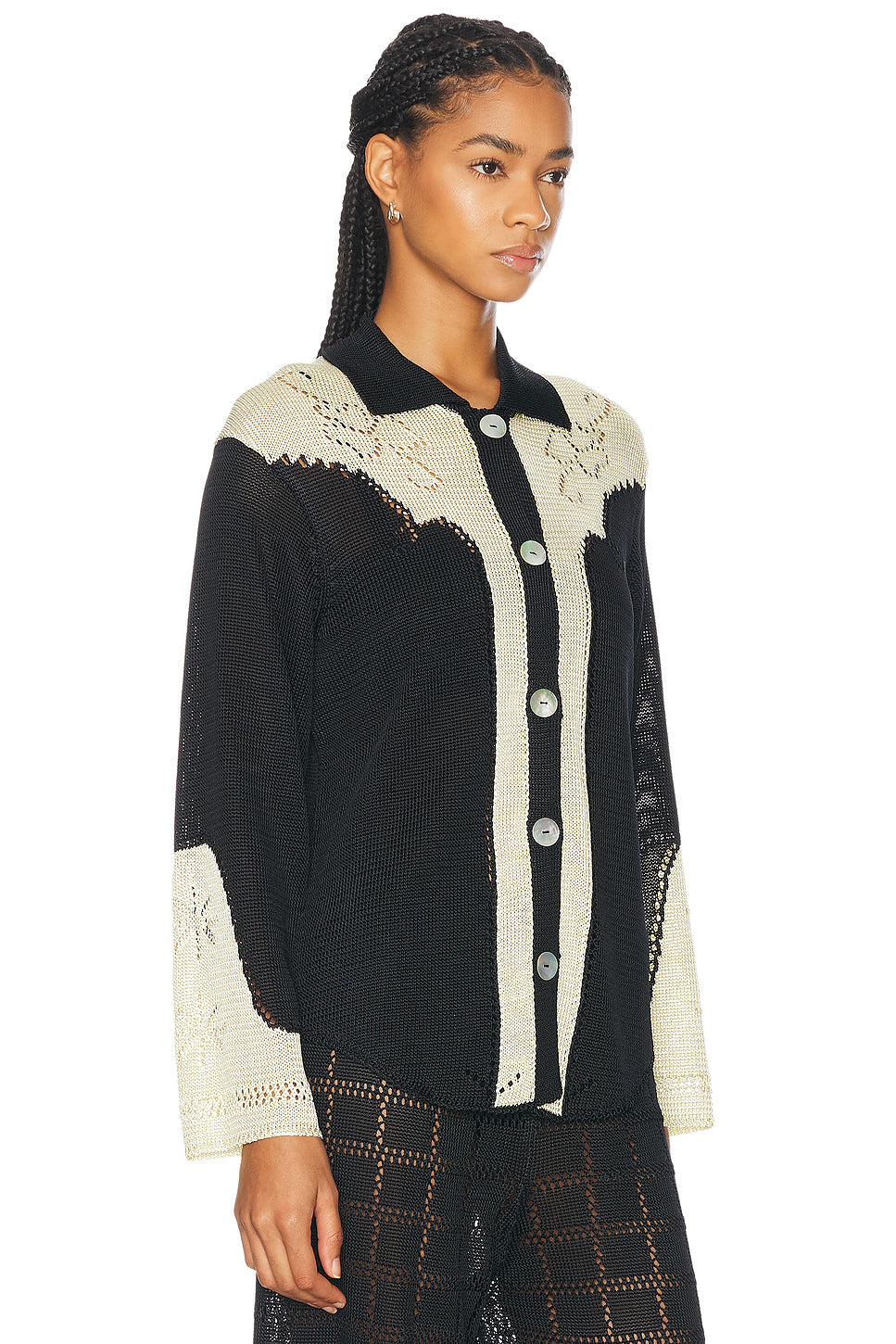 Western Pointelle Shirt