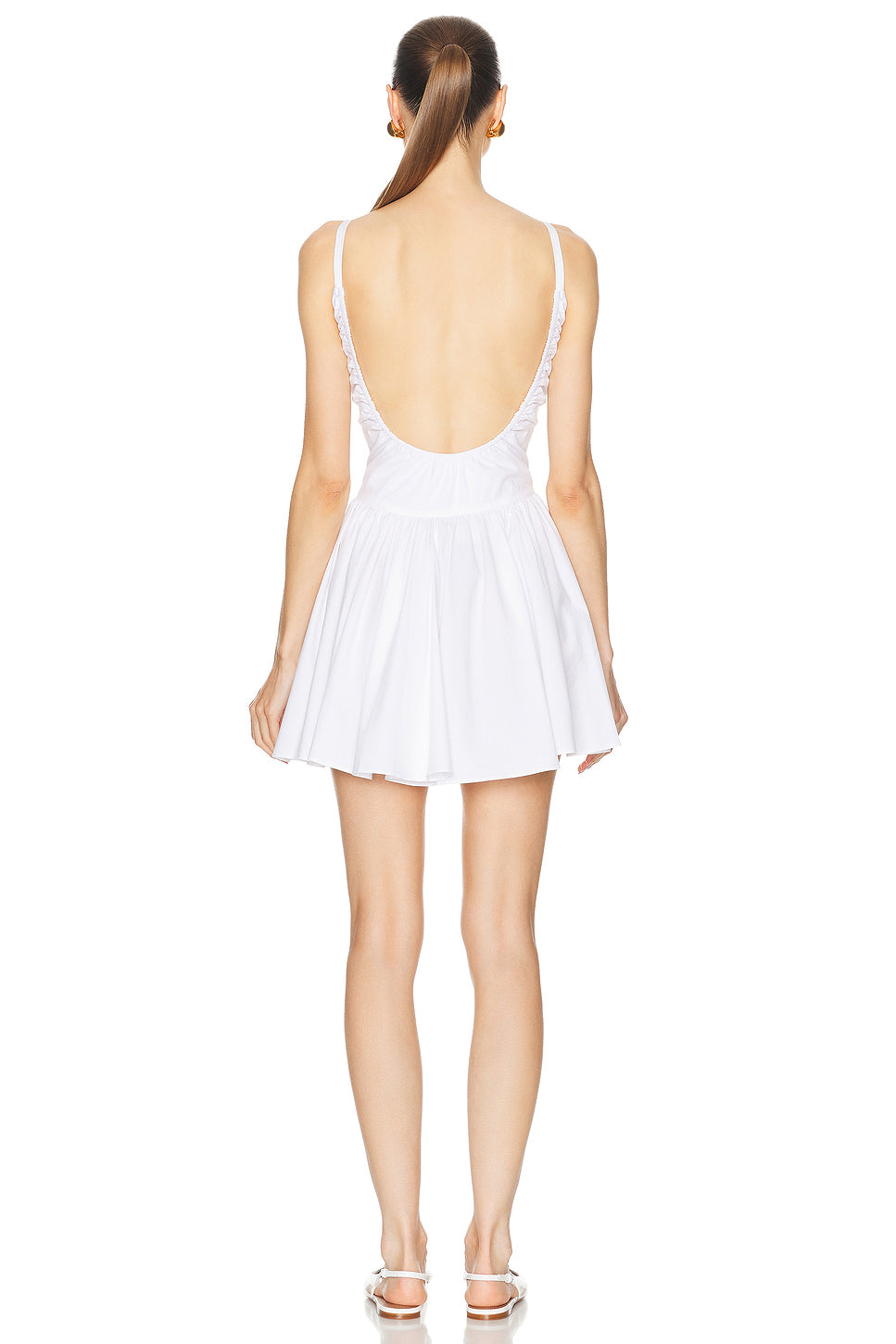 Orella Scoop Back Mini Dress