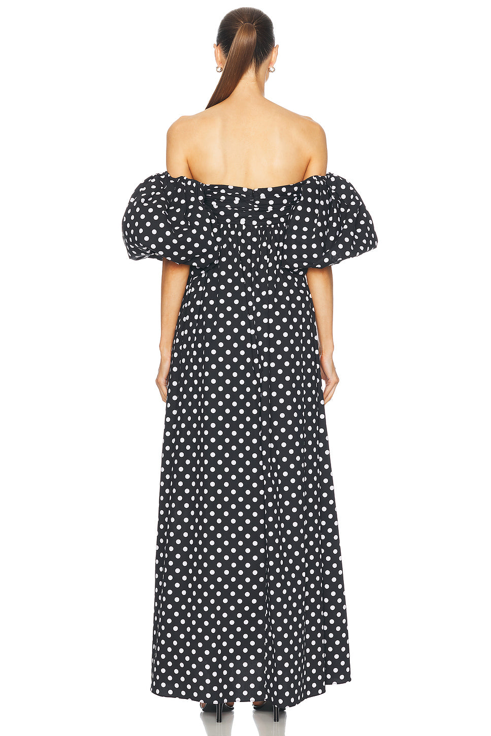 Emilia Ruched Empire Maxi Dress