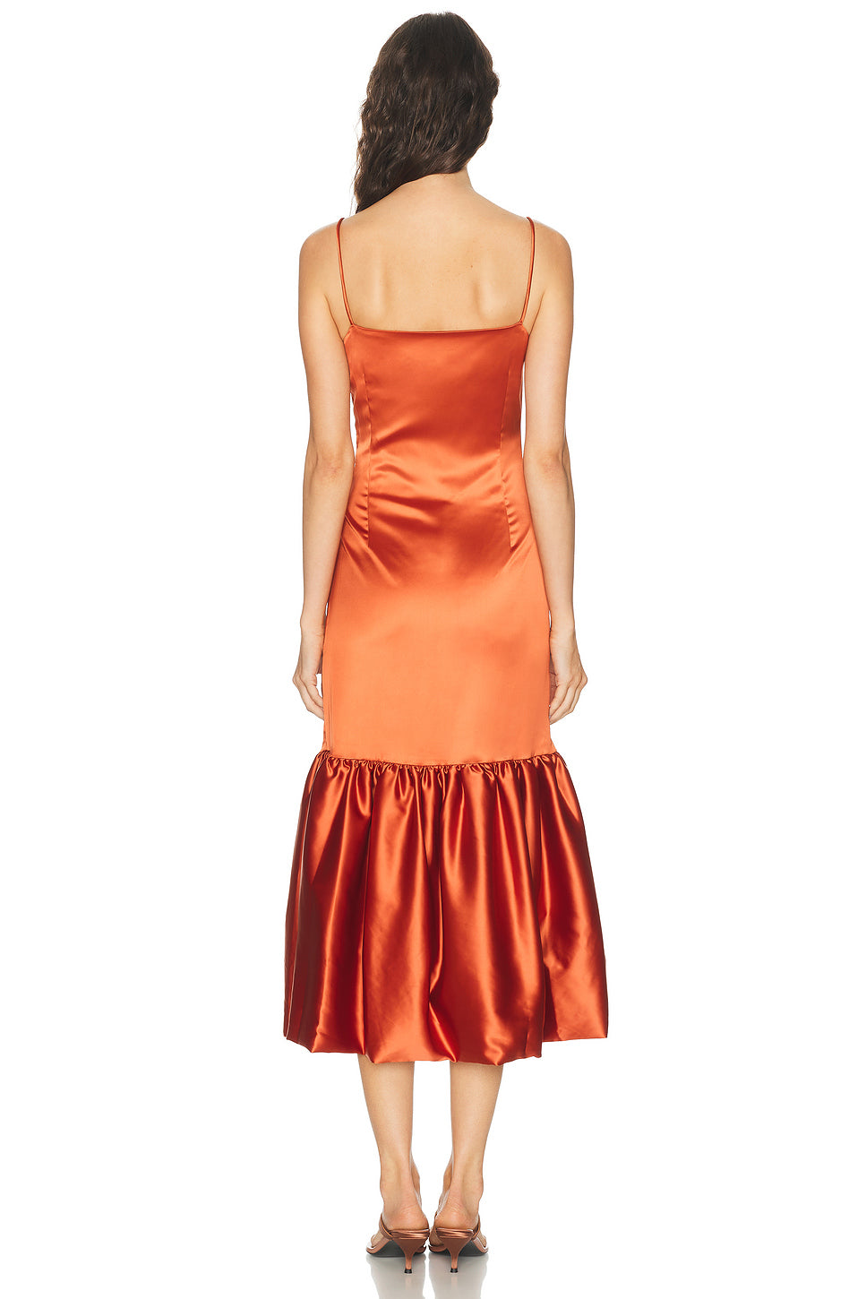 Sydney Ruffle Hem Gown