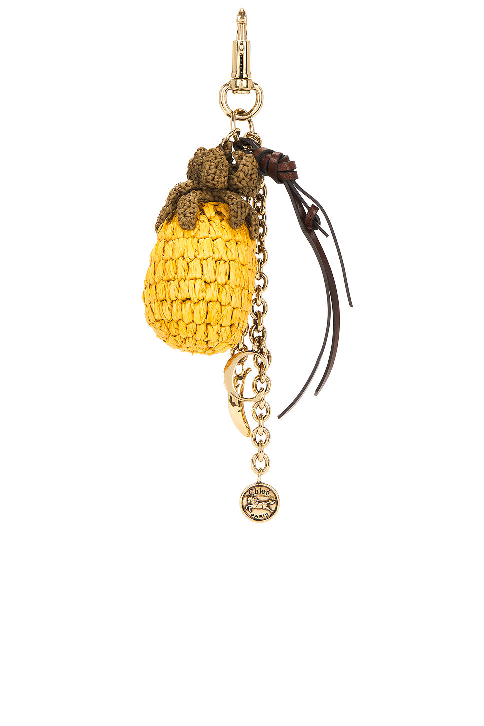 Pineapple Symbols Keychain