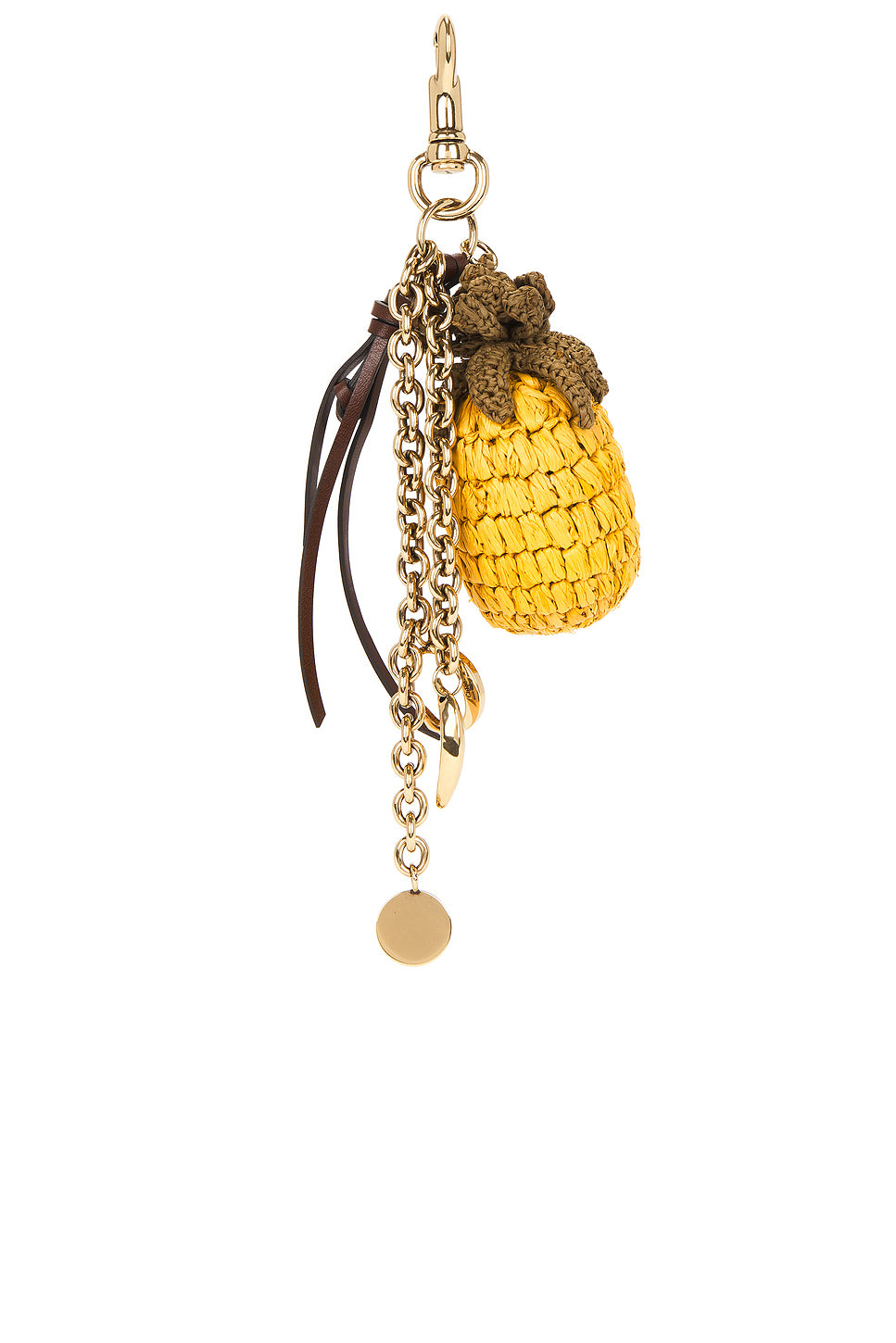 Pineapple Symbols Keychain