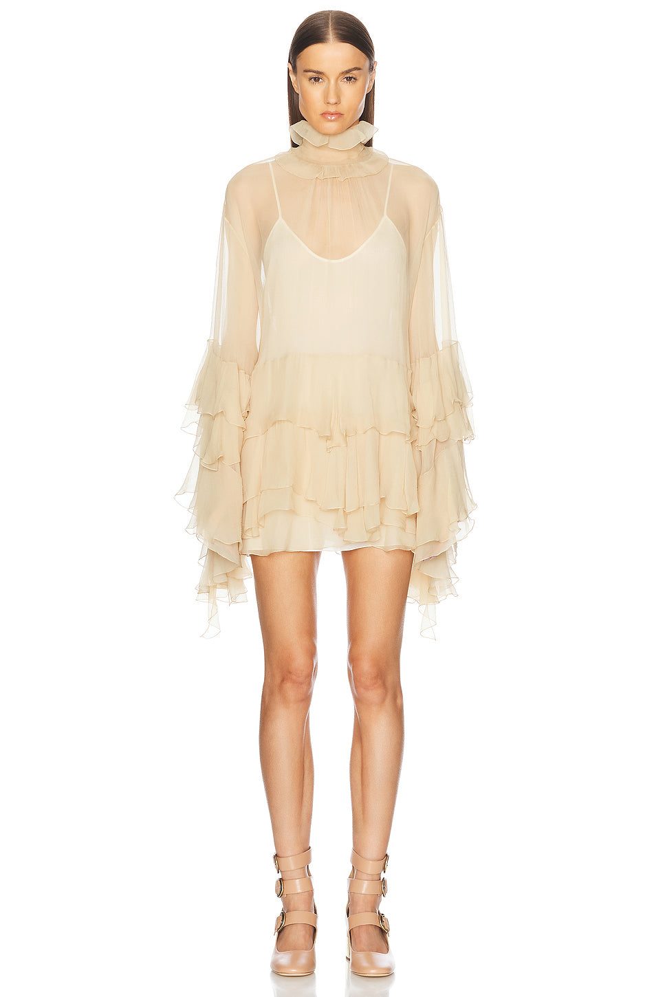 Chiffon Mini Dress