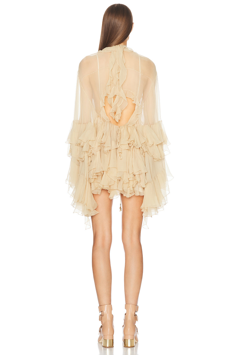 Chiffon Mini Dress