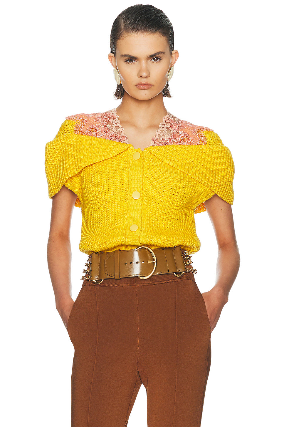 Lace Detail Sweater