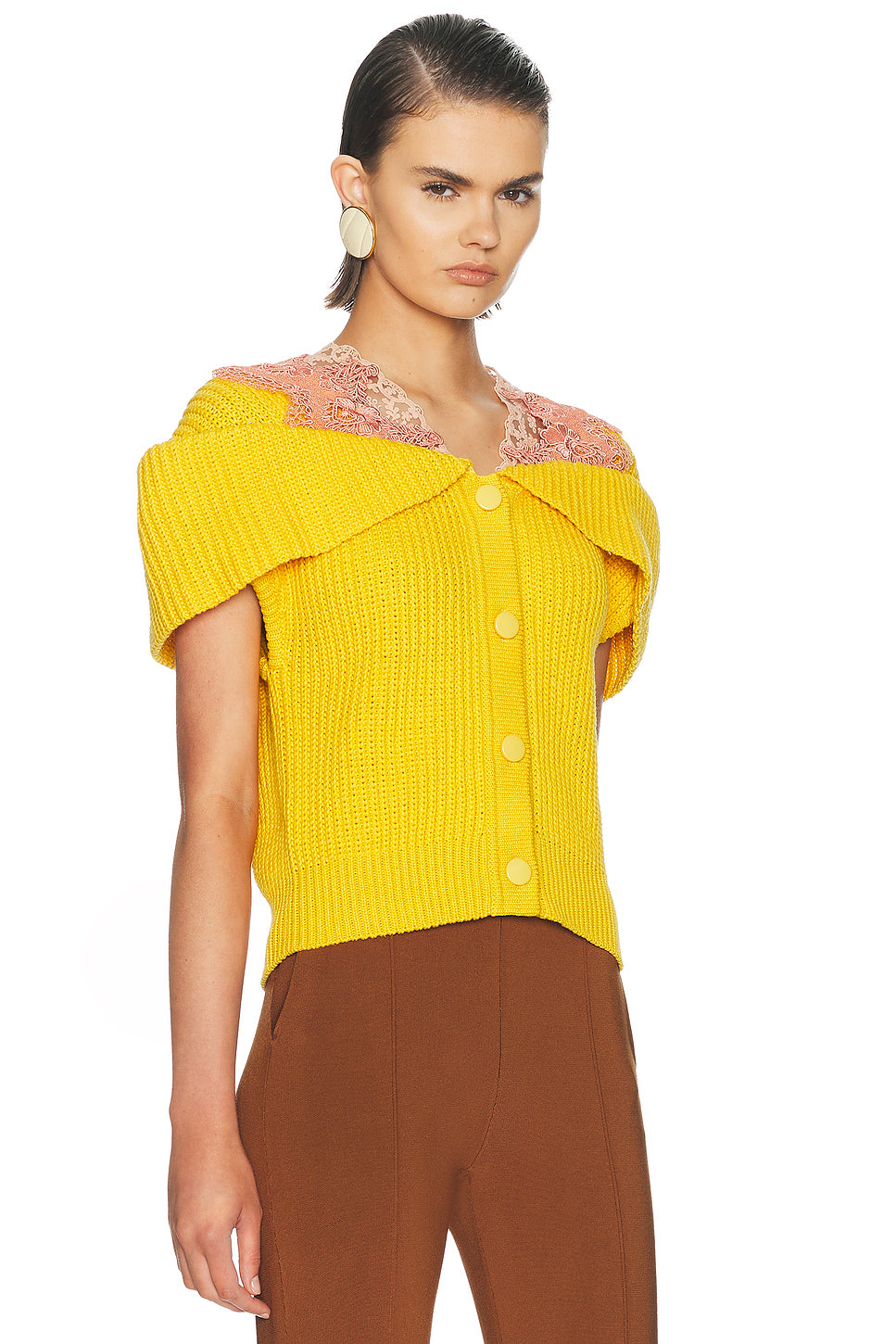 Lace Detail Sweater