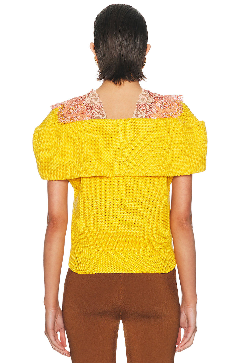 Lace Detail Sweater