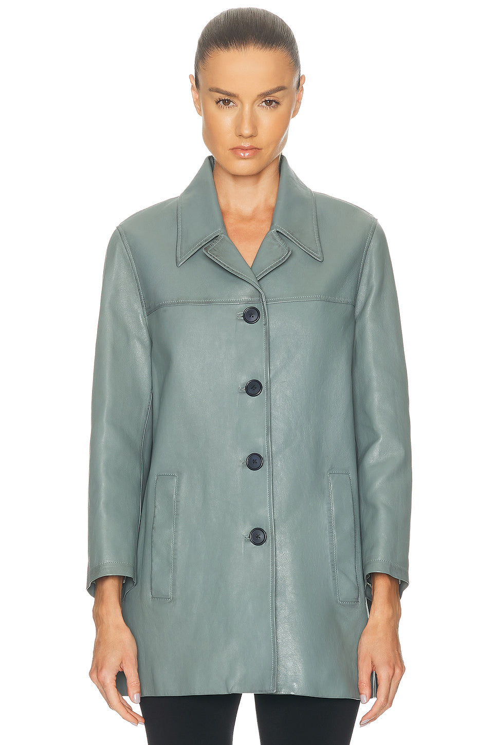 Leather Coat