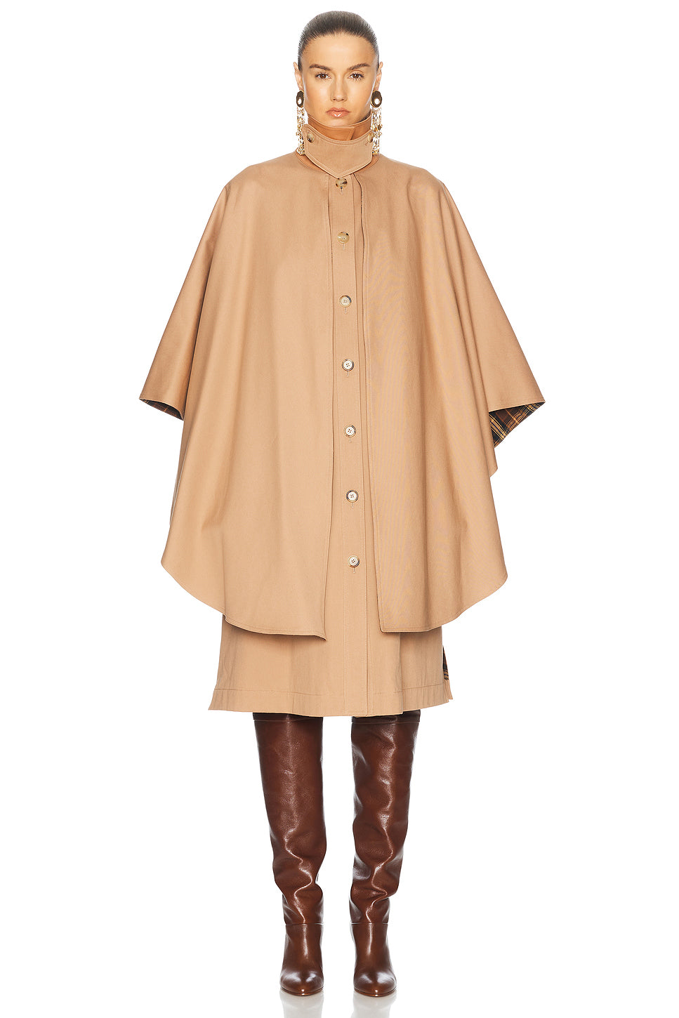 Cotton Gabardine Coat