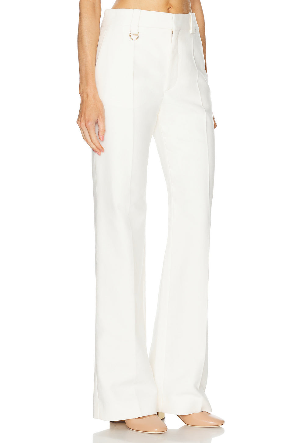 Cotton Straight Trouser