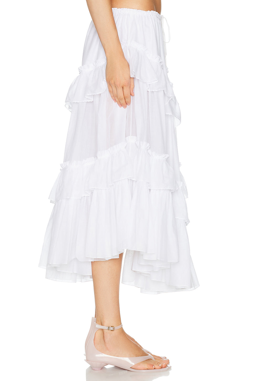 Tiered Maxi Skirt