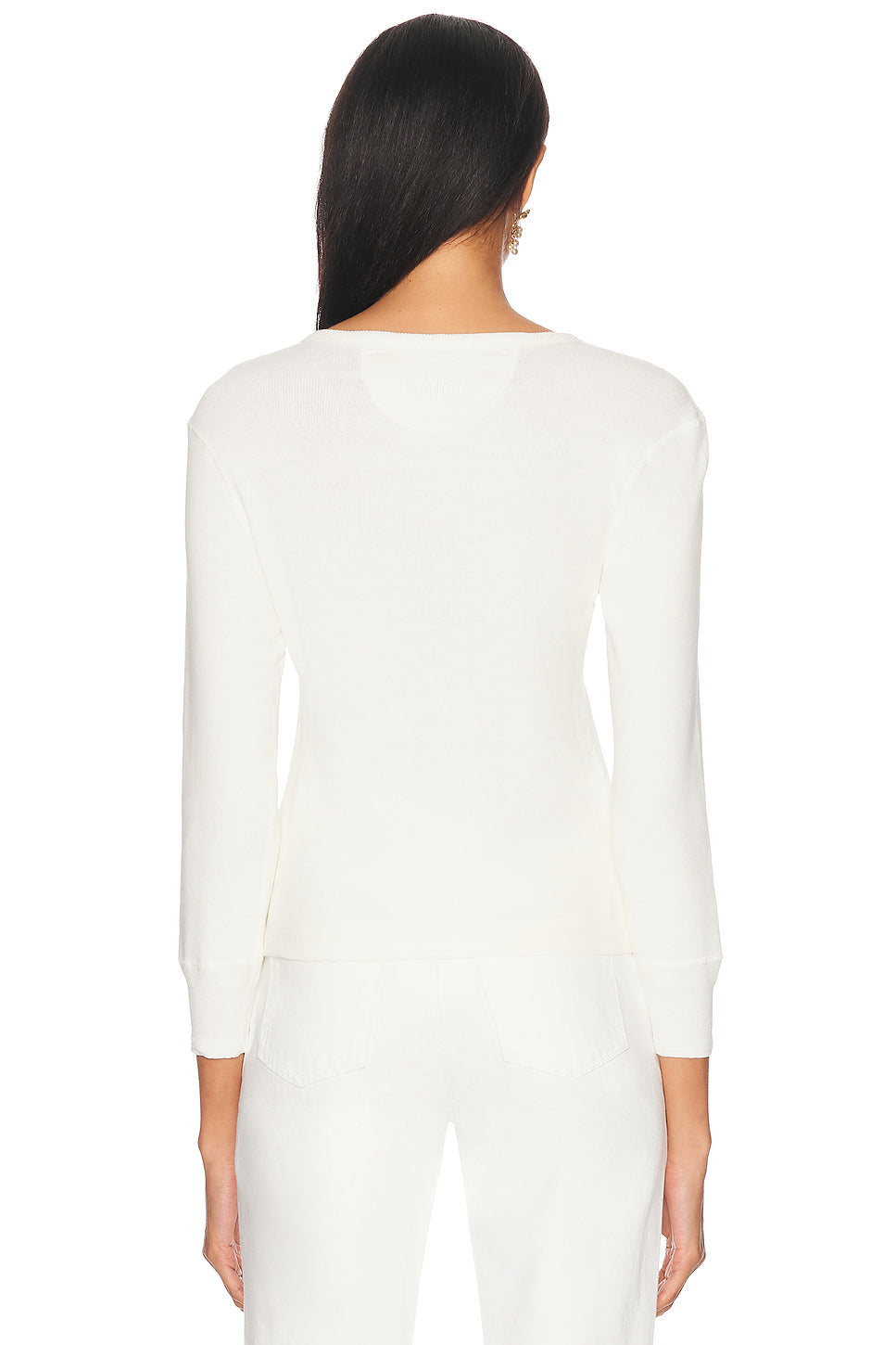 Long Sleeve Polo Top