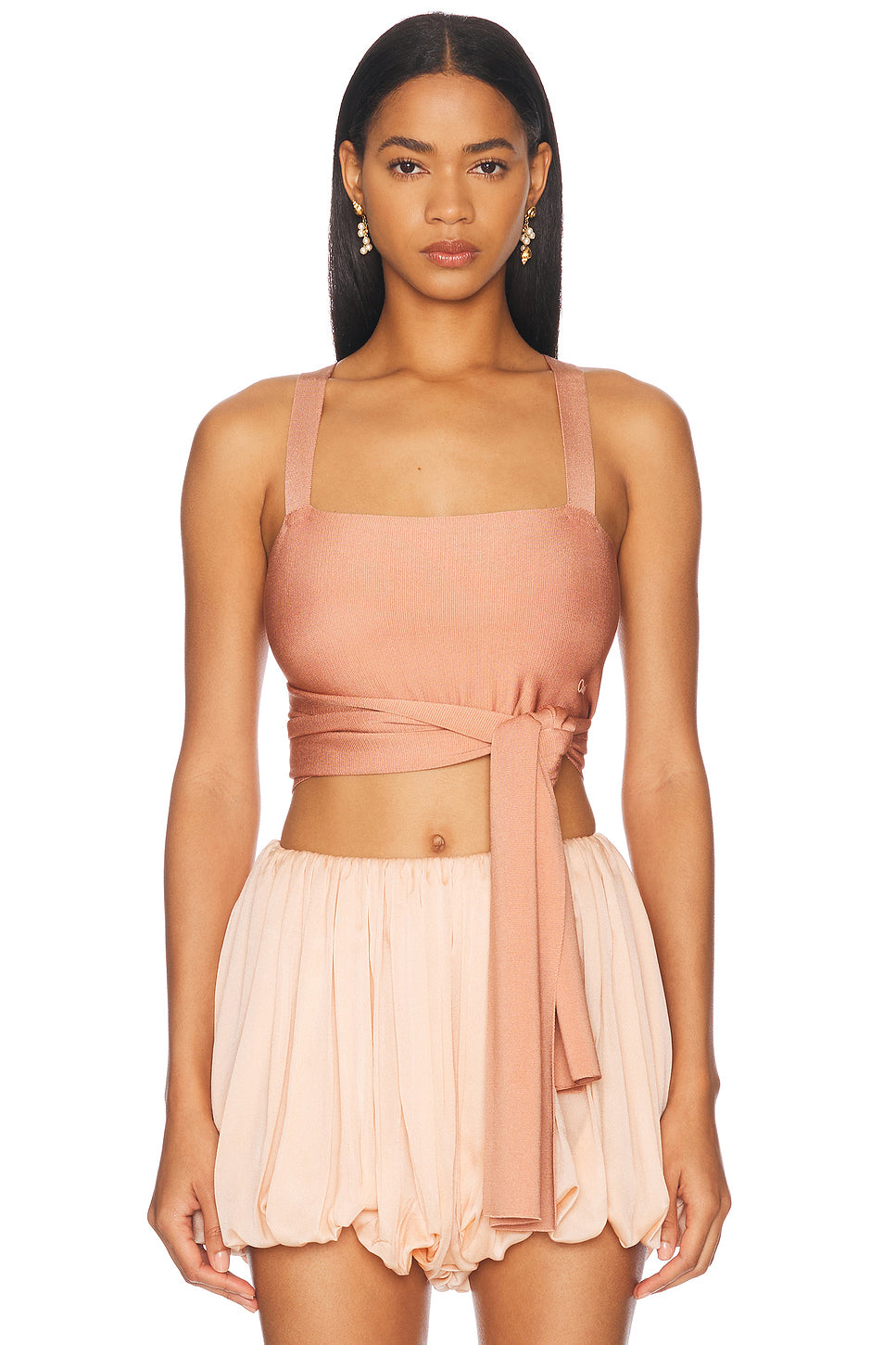 Knit Tied Tank Top