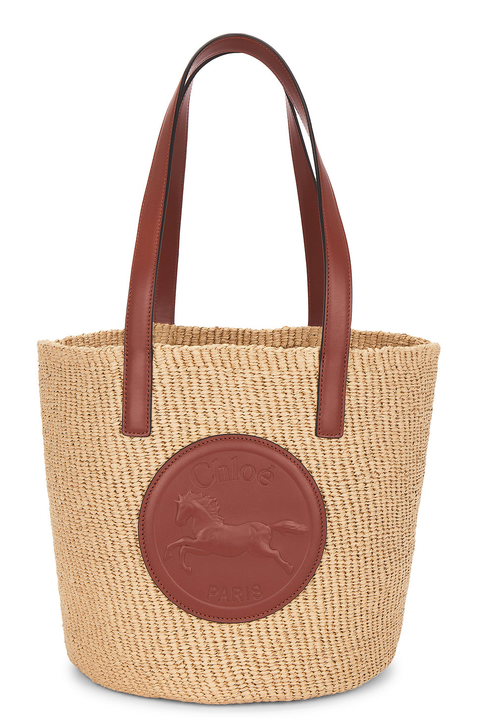 Horse Medal Large Basket Bag