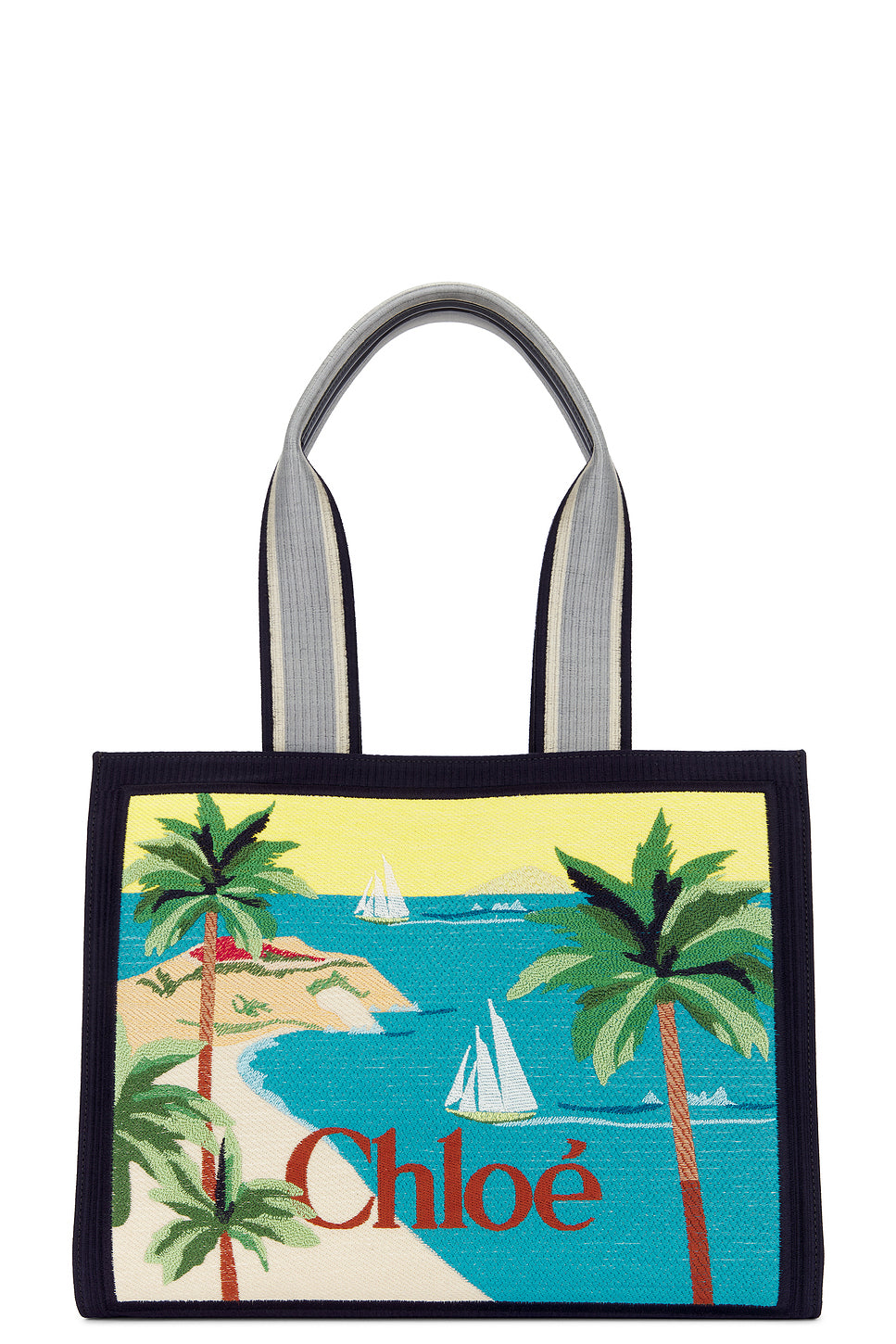 Soliel Beach Landscape Tote Bag
