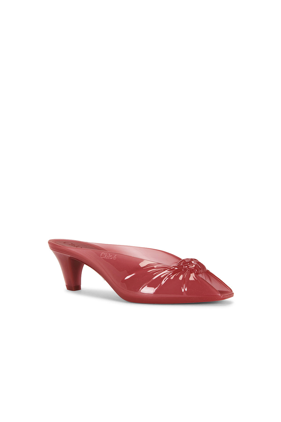 Jelly Heeled Mule