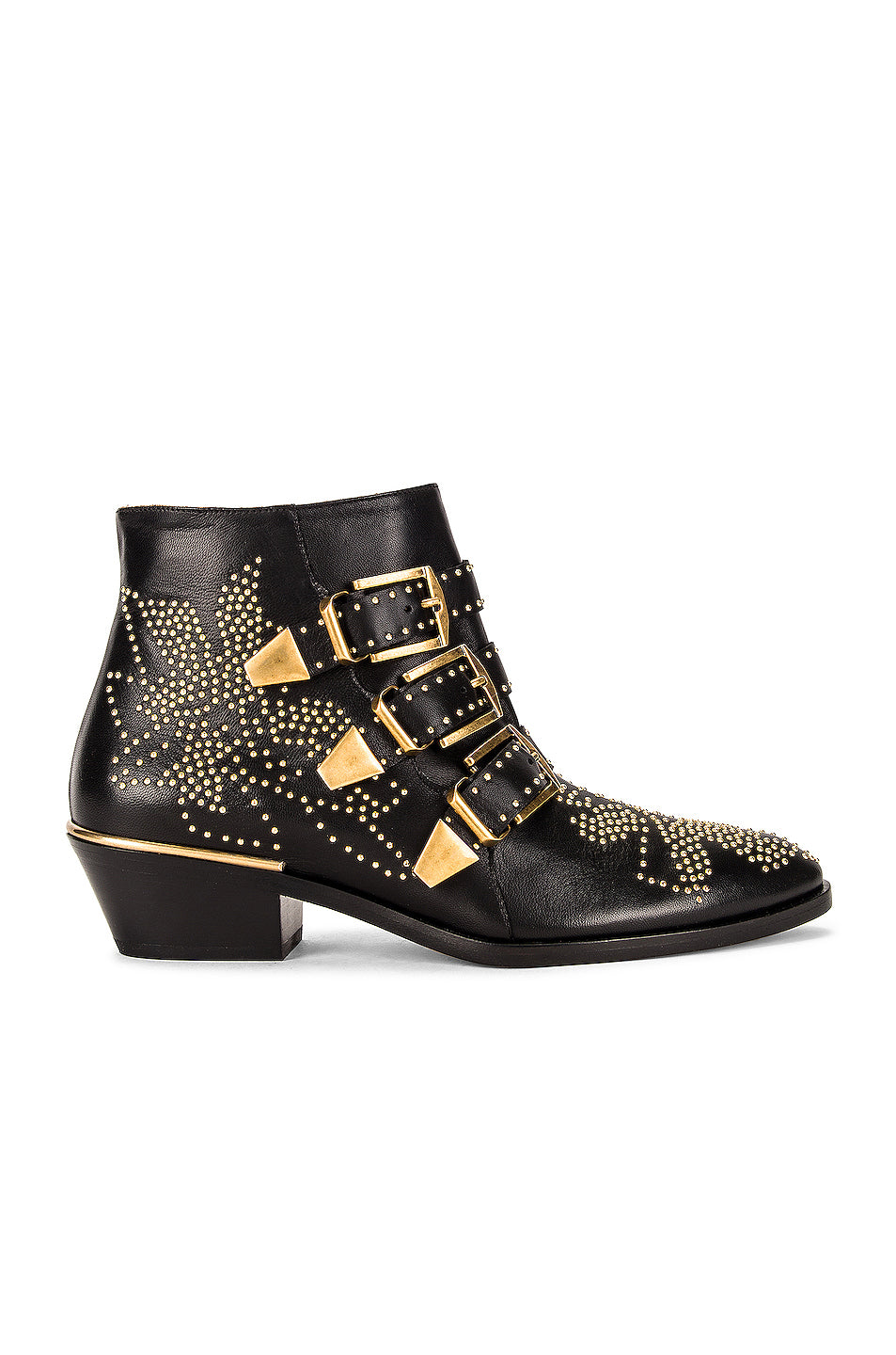 Susanna Leather Studded Booties