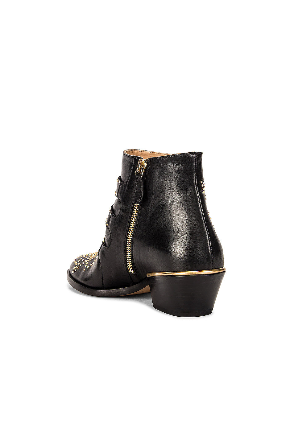 Susanna Leather Studded Booties