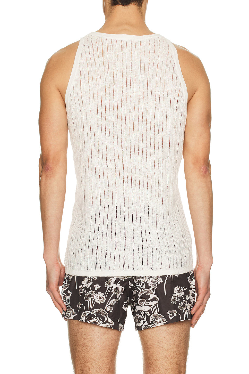 Pointelle Knit Tank