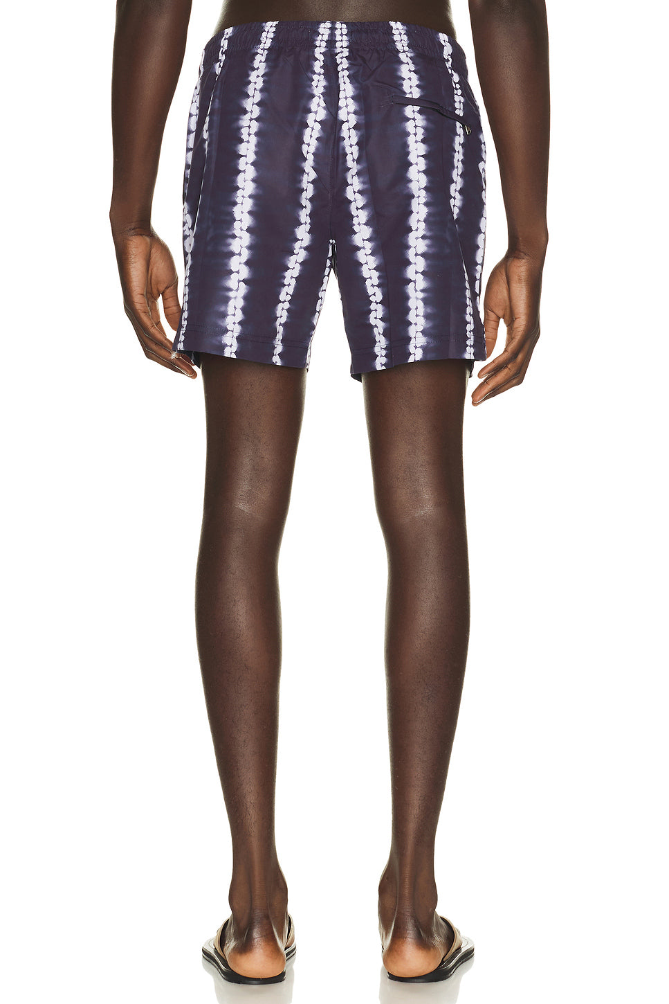 Shibori Stripe Classic Swim Short