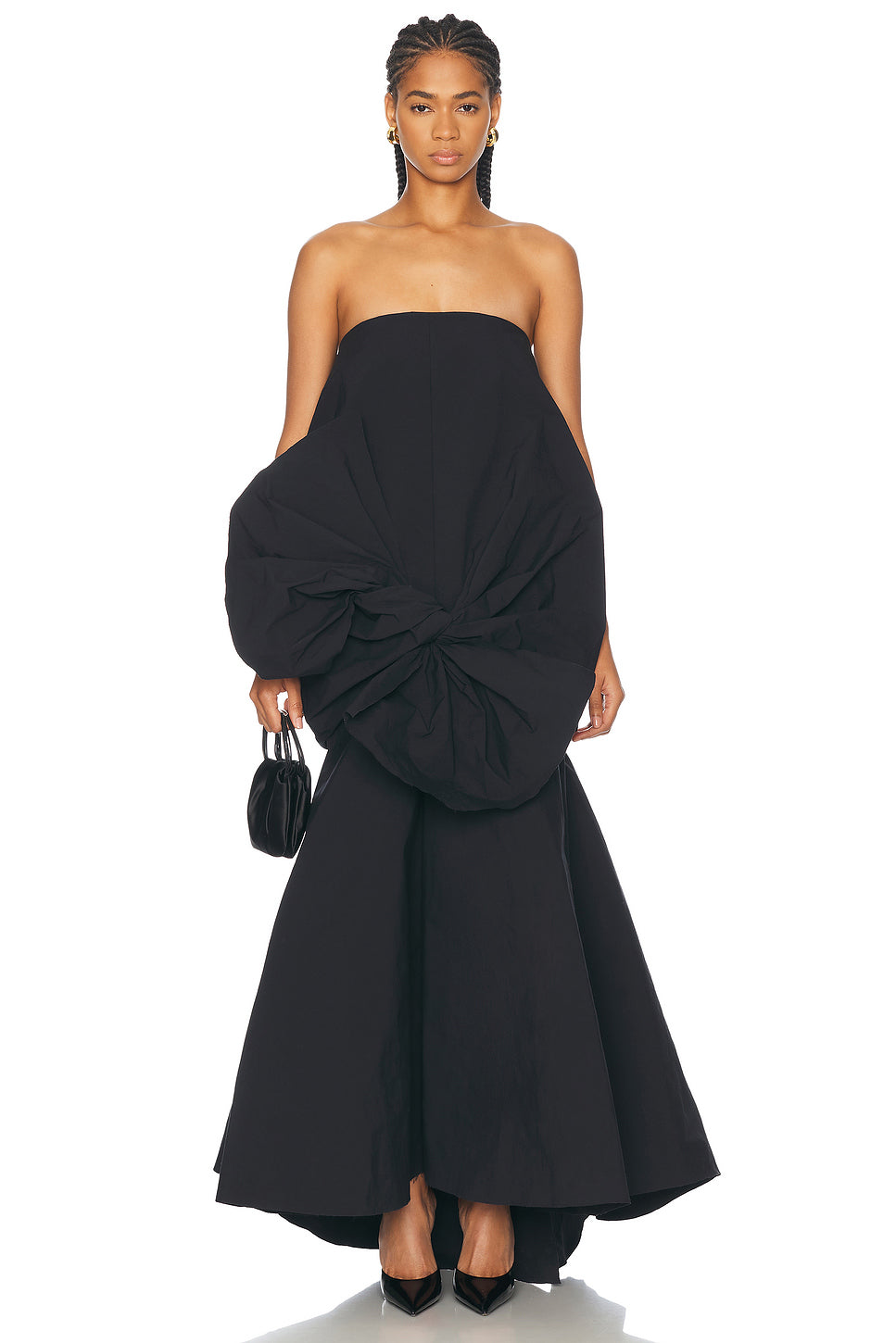 Tie Front Bubble Gown