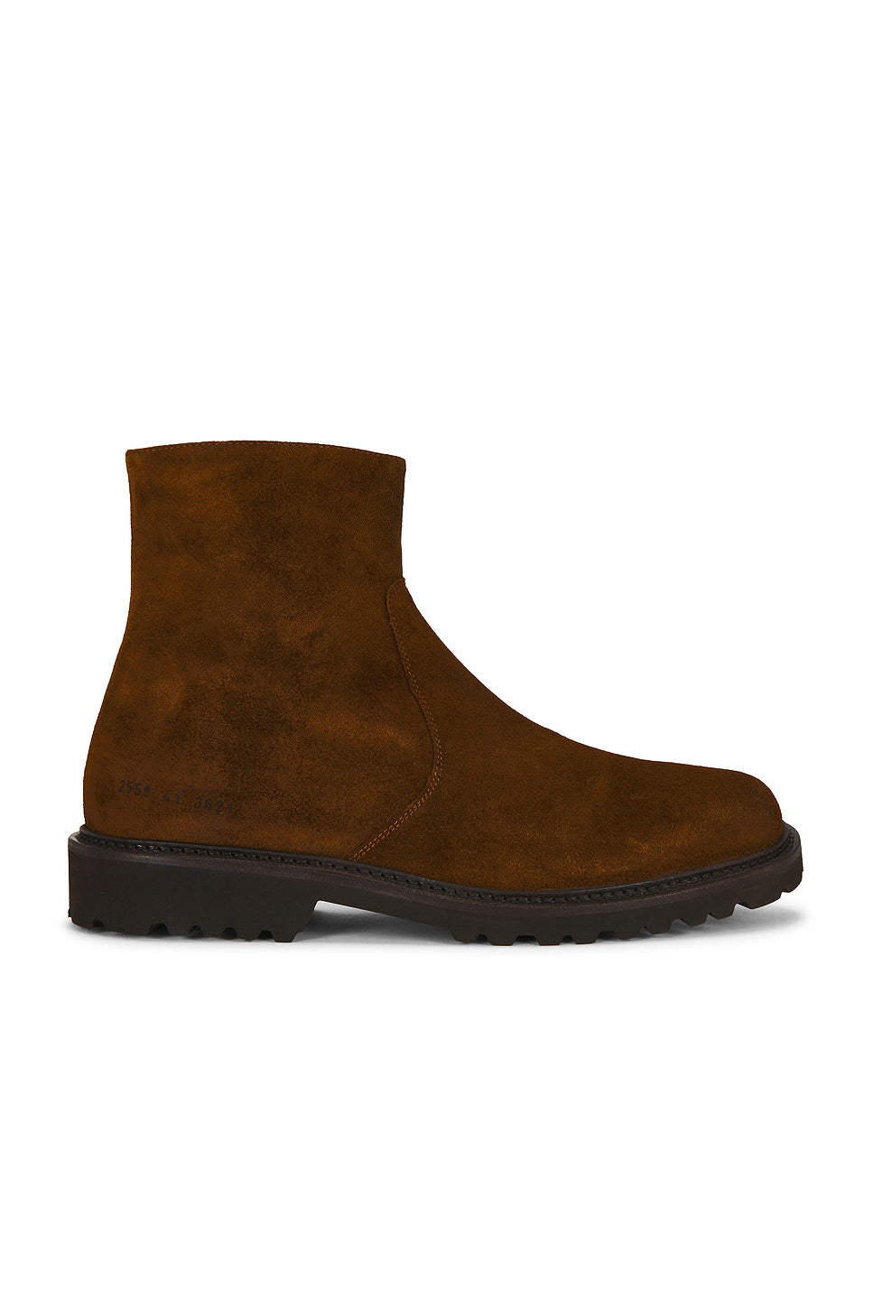 Suede Zipper Boot Piuma