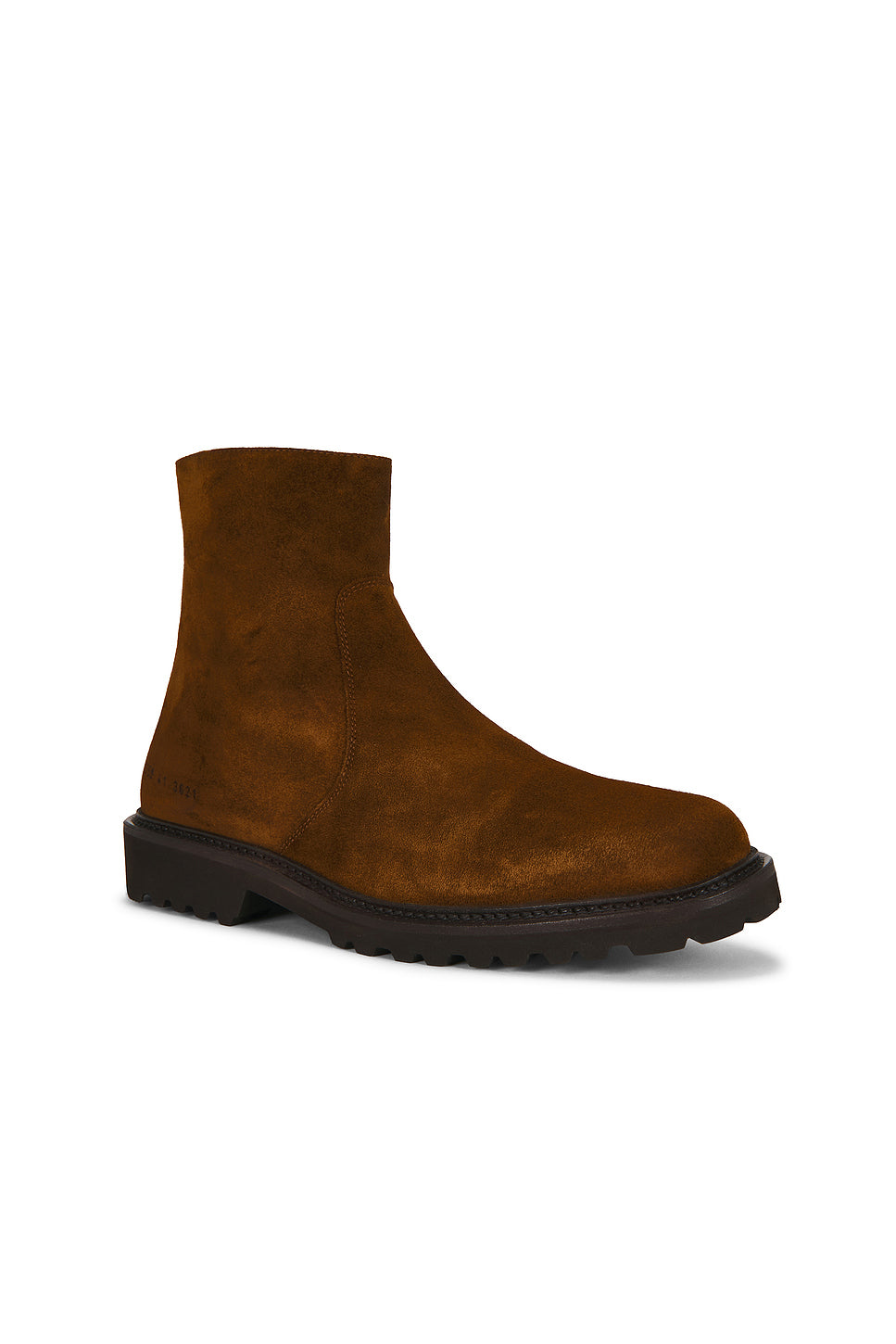 Suede Zipper Boot Piuma