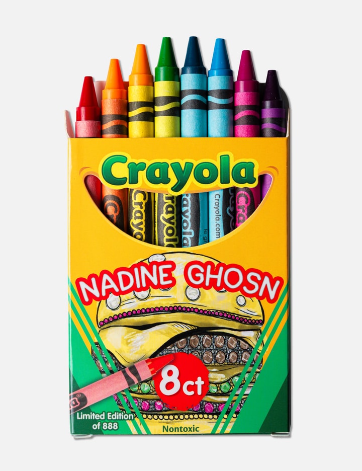 Nadine Ghosn x Crayola 8 count Crayons