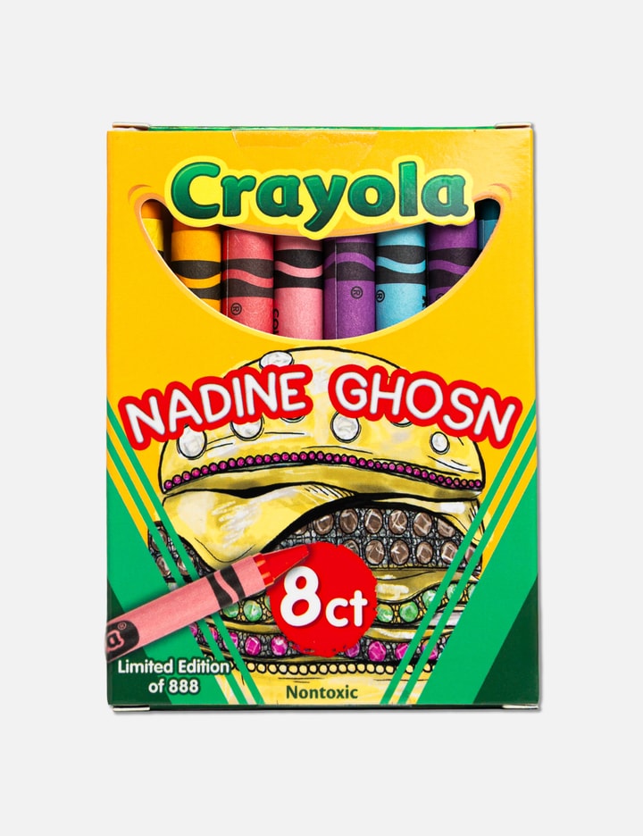 Nadine Ghosn x Crayola 8 count Crayons