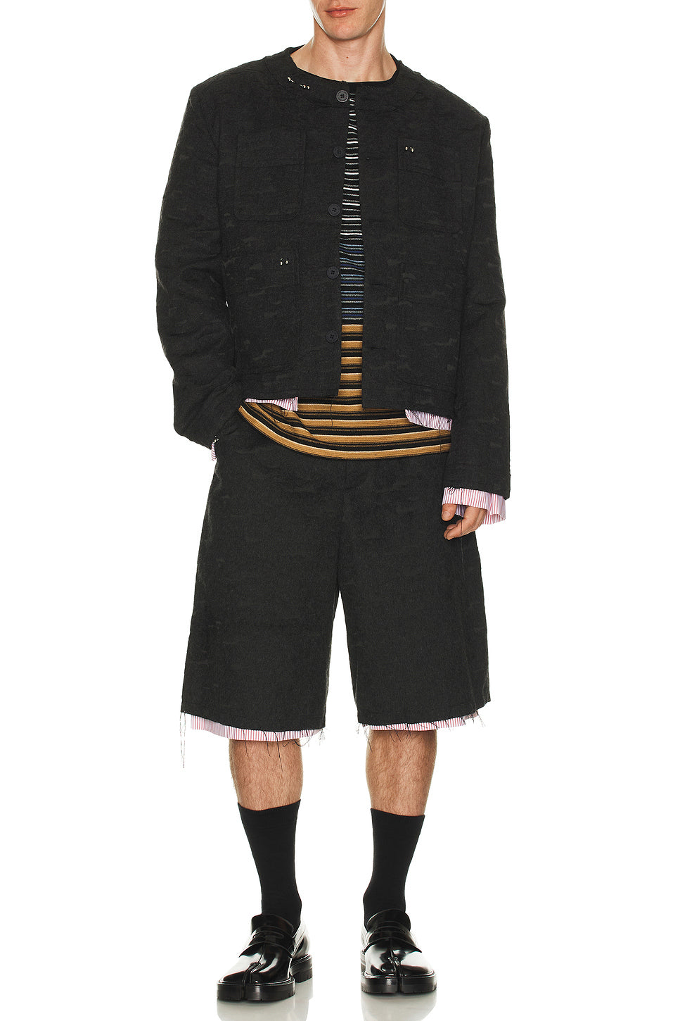 Wide Tailored Shorts