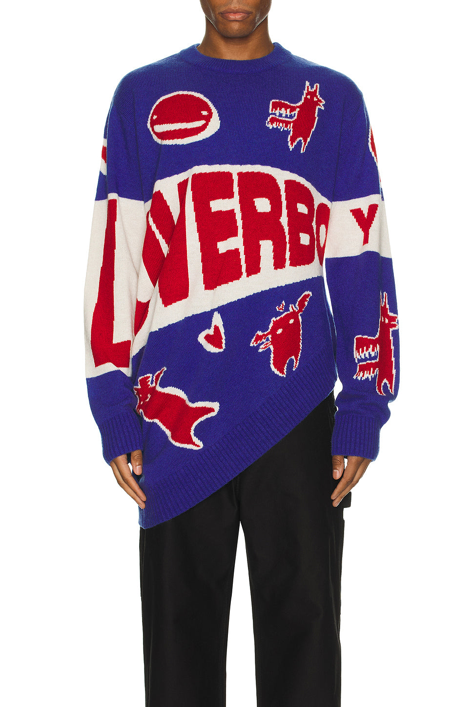 Topsy Turvy Loverboy Logo Jumper