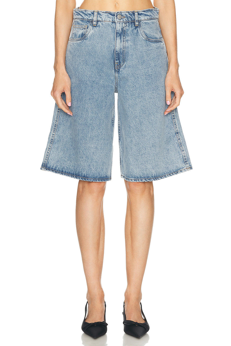 Bermuda Denim Shorts