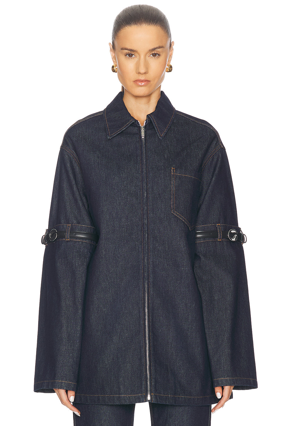 Hybrid Denim Overshirt