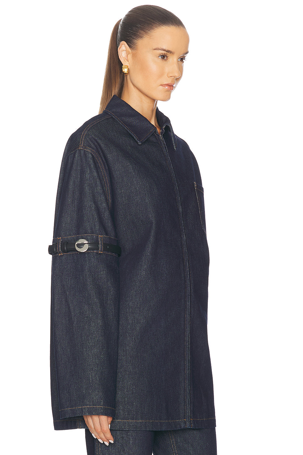 Hybrid Denim Overshirt