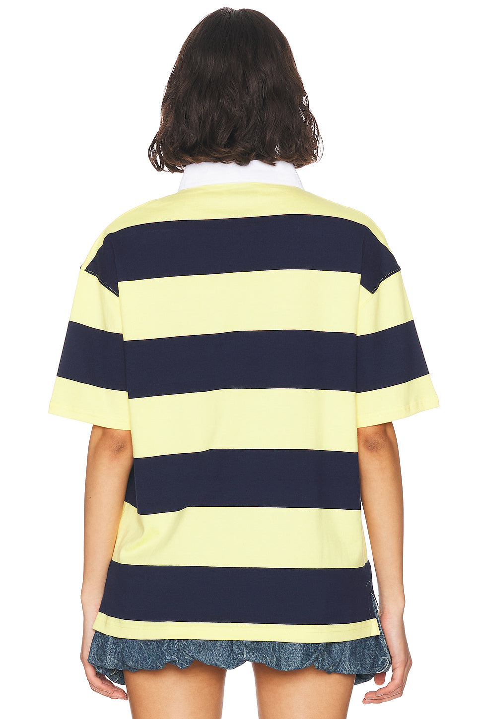 Striped Polo Top