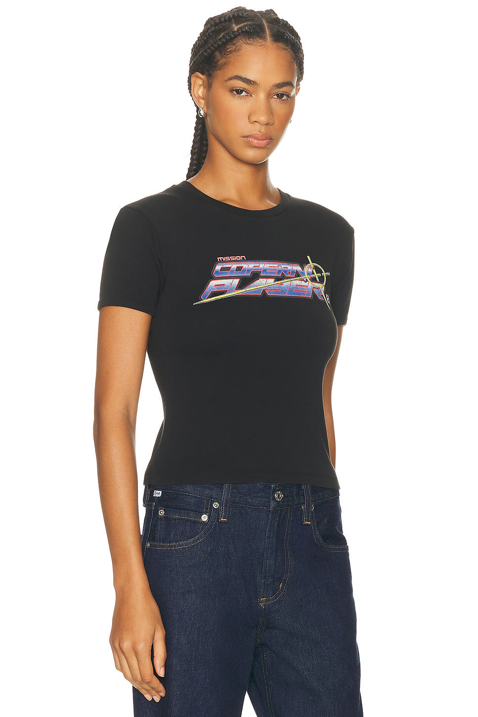Slogan Baby Tee