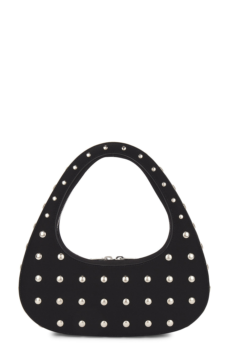 Studded Crossbody Baguette Swipe Bag