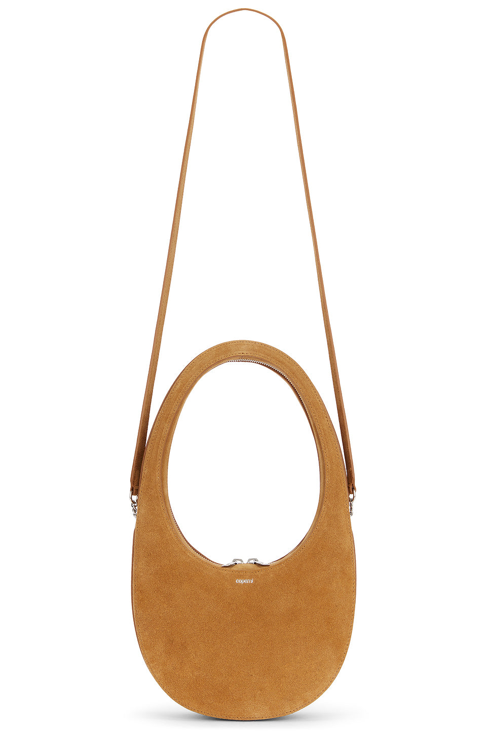 Suede Crossbody Swipe Bag