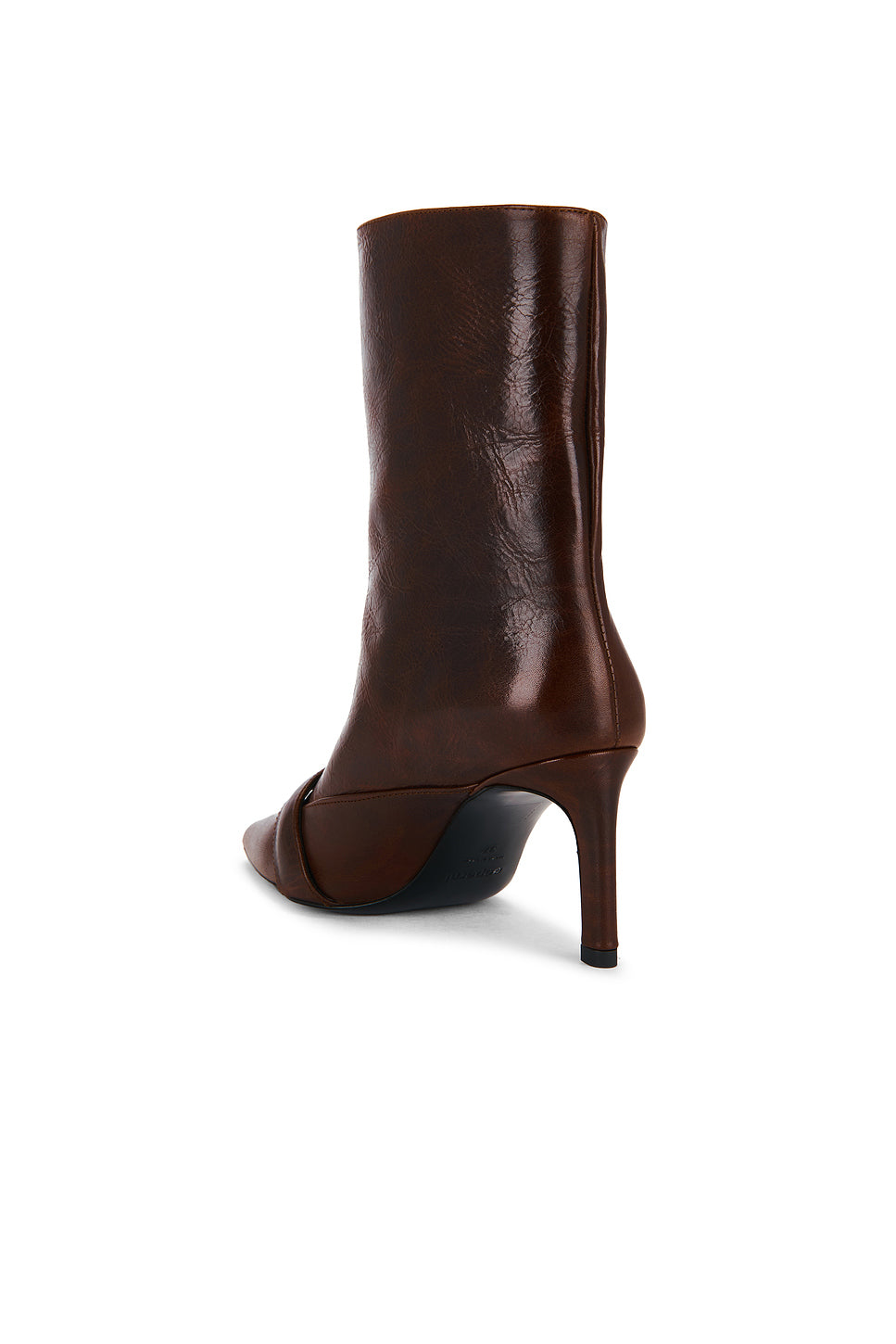 Ankle Heeled Belt Boot